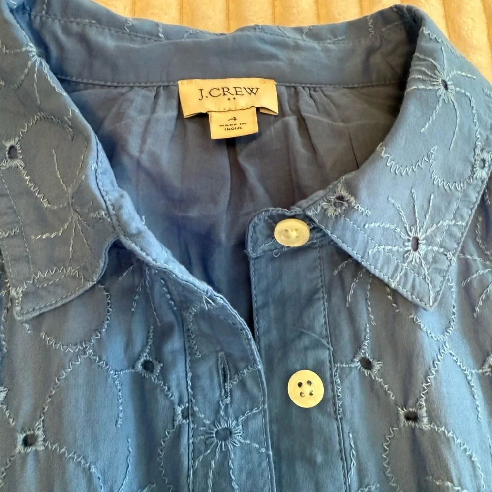 J. Crew Classic Blue Women’s Dress - Picture 3 of 6